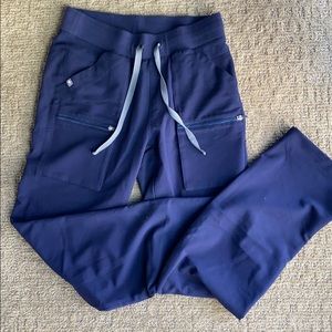 FIGS XS Navy Blue scrub pants - LIMITED EDITION